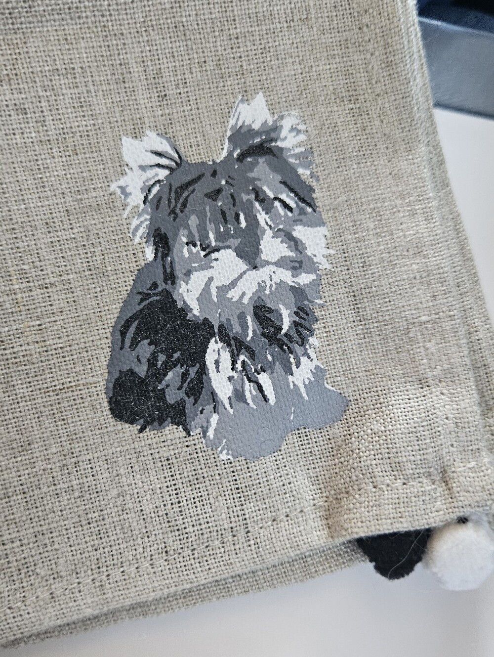 MKC "Hair of the Dogs" Linen Napkins, Set of 4